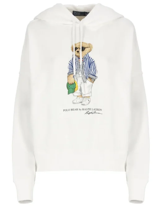 Felpa con cappuccio Polo Bear