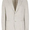 Giacca in lino e cotone