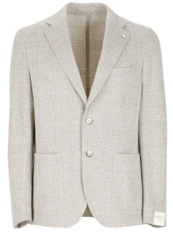 Giacca in lino e cotone