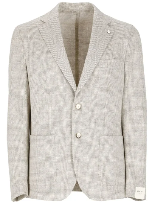 Giacca in lino e cotone