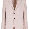 Giacca in lino e cotone