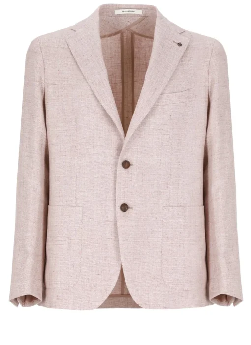 Giacca in lino e cotone