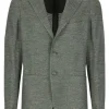 Giacca in lino e cotone