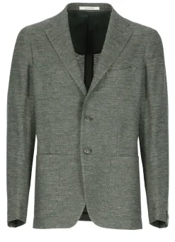 Giacca in lino e cotone