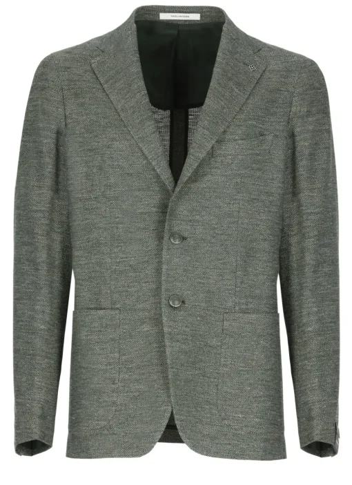 Giacca in lino e cotone