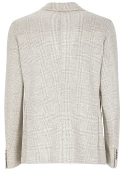Giacca in lino e cotone