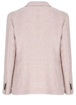 Giacca in lino e cotone