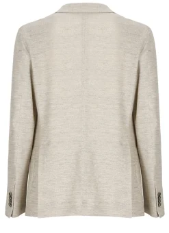 Giacca in lino e cotone