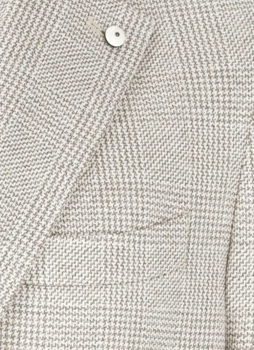 Giacca in lino e cotone