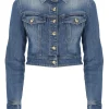 Giacca jeans cropped