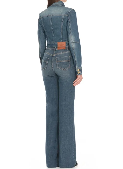 Giacca jeans cropped