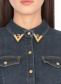 Giacca jeans cropped