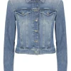 Giubbino jeans in cotone
