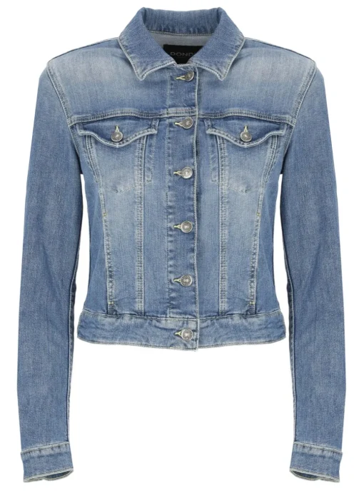 Giubbino jeans in cotone