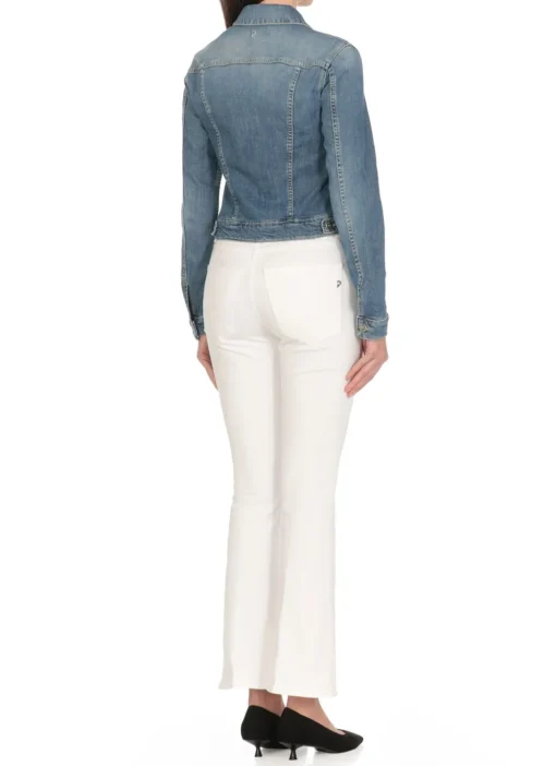 Giubbino jeans in cotone