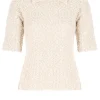 Maglia con paillettes