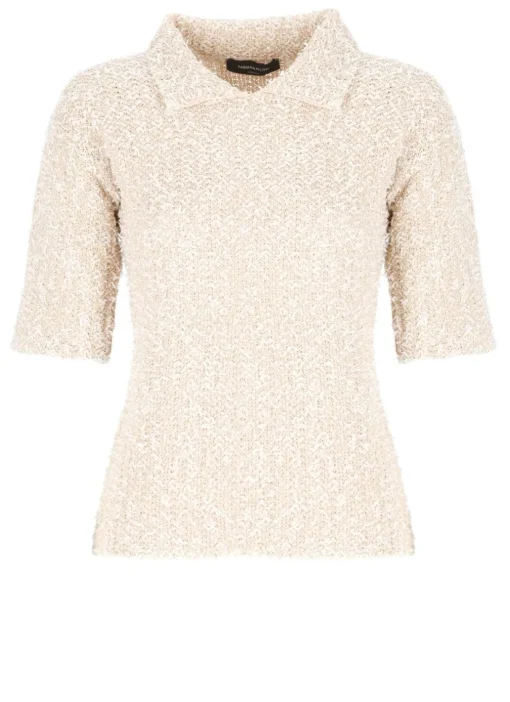 Maglia con paillettes
