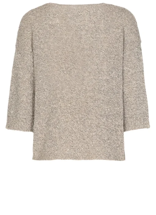 Maglia con paillettes