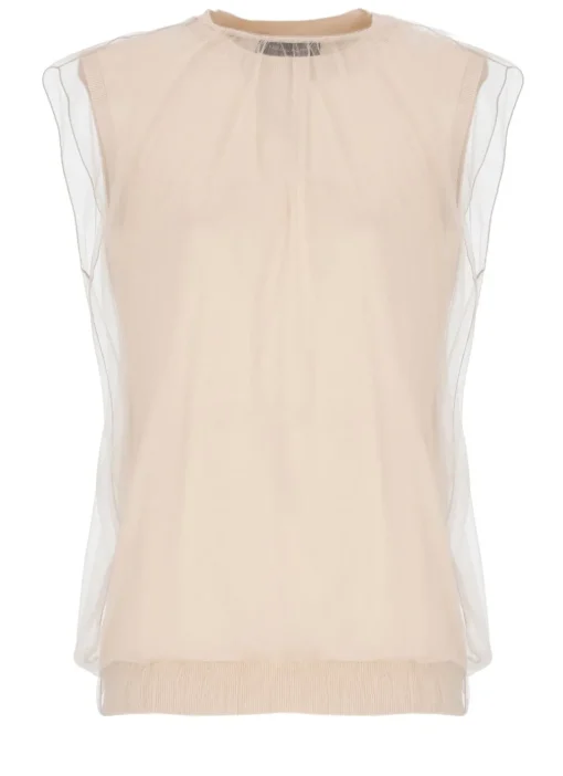 Maglia in cashmere e seta