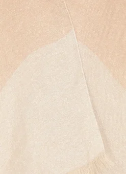 Mantella con dettagli in lurex