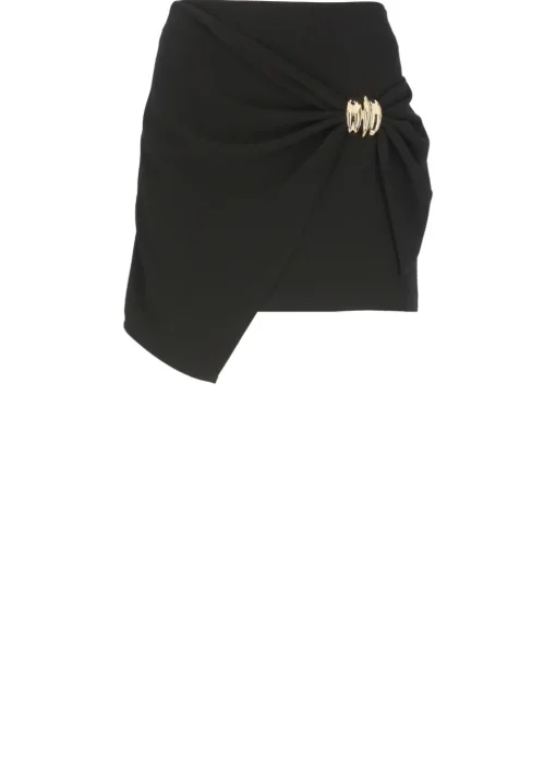 Minigonna in crepe