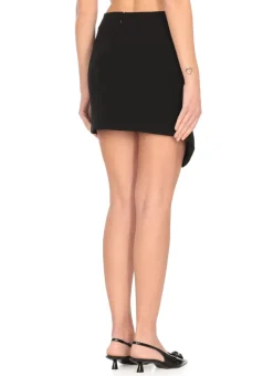 Minigonna in crepe