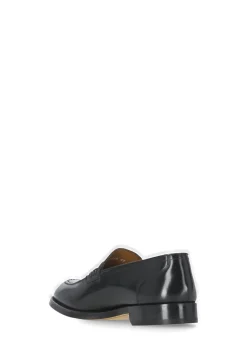 Mocassini in pelle liscia