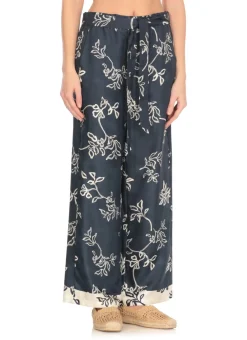 Pantalone in seta