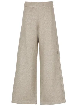 Pantaloni con dettagli in lurex