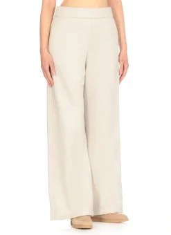 Pantaloni con dettagli in lurex