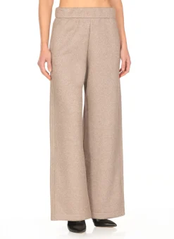 Pantaloni con dettagli in lurex