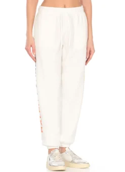 Pantaloni con logo