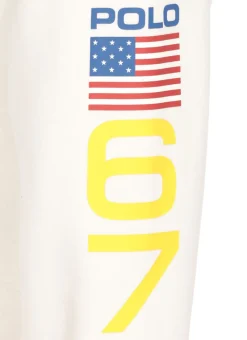 Pantaloni con logo
