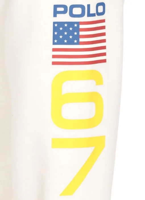 Pantaloni con logo