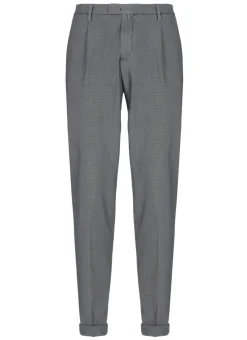 Pantaloni con micro pattern