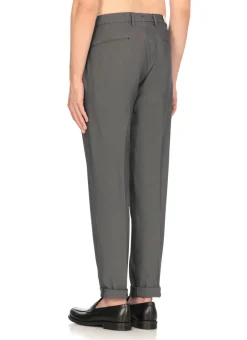 Pantaloni con micro pattern