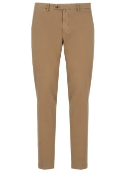 Pantaloni in cotone e lino