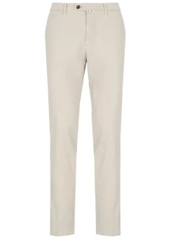Pantaloni in cotone e lino