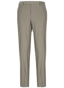 Pantaloni in cotone e lino