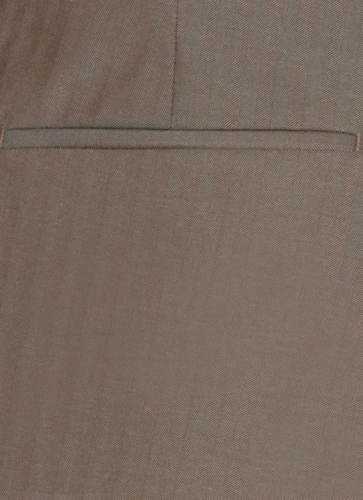 Pantaloni in cotone e lino