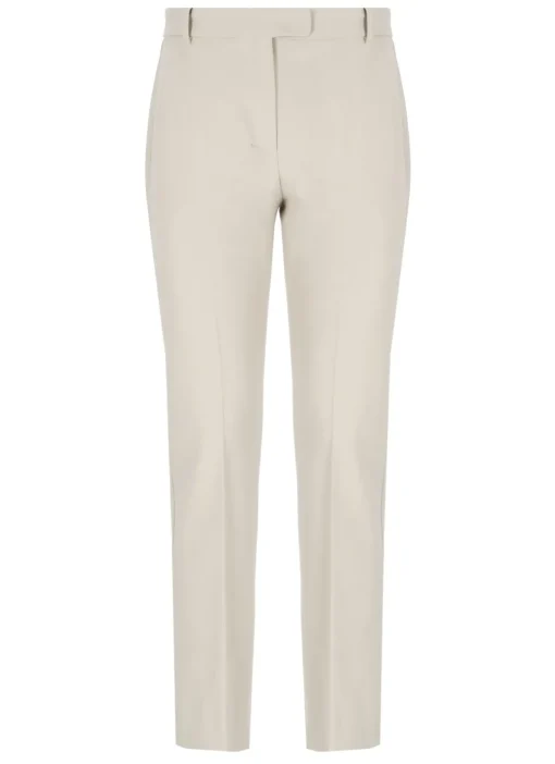 Pantaloni in cotone e viscosa