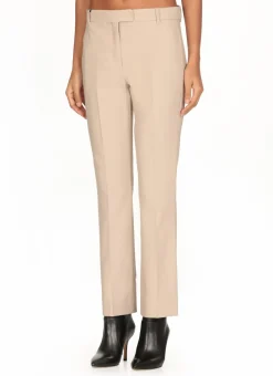 Pantaloni in cotone e viscosa
