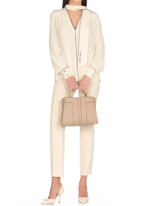 Pantaloni in crepe