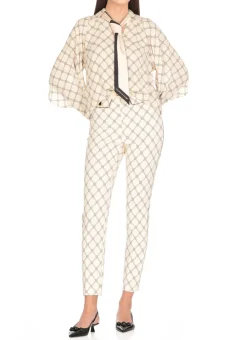 Pantaloni in crepe