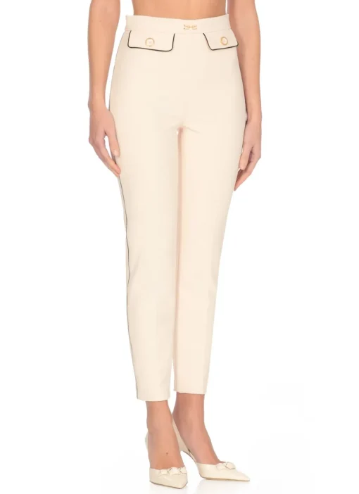 Pantaloni in crepe