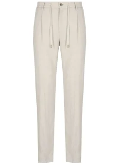 Pantaloni in lana e seta