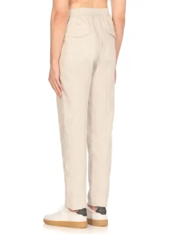 Pantaloni in lana e seta