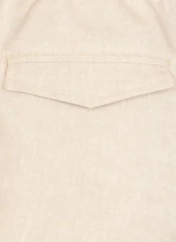 Pantaloni in lana e seta