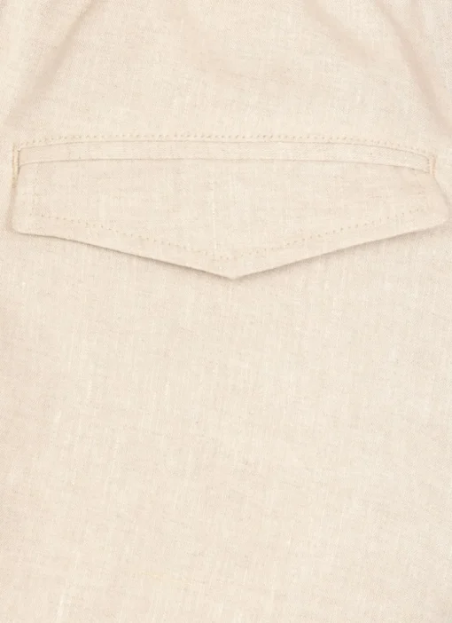 Pantaloni in lana e seta