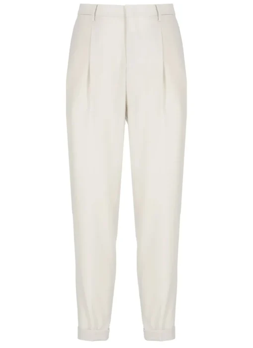 Pantaloni in lana vergine